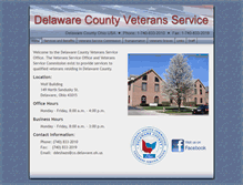 Tablet Screenshot of delawarecountyvsc.org